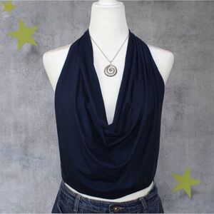 Y2K Sunari Lifestyle Dead-stock Stretchy Halter Women’s Size Medium